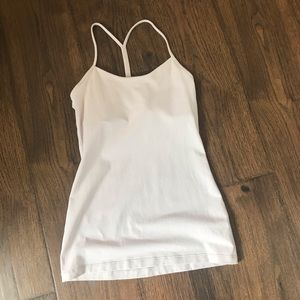 Lululemon Power y tank with built in bra